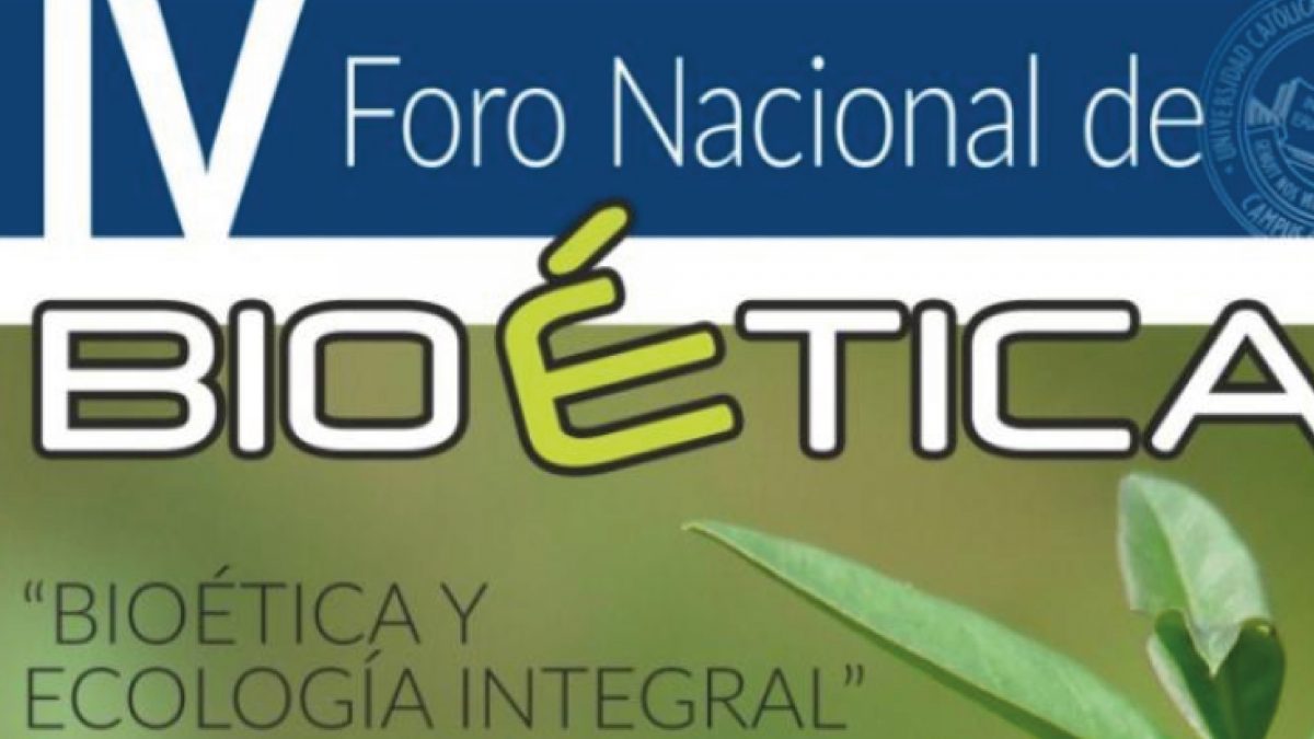 Conferencias en torno a bioética y ecología