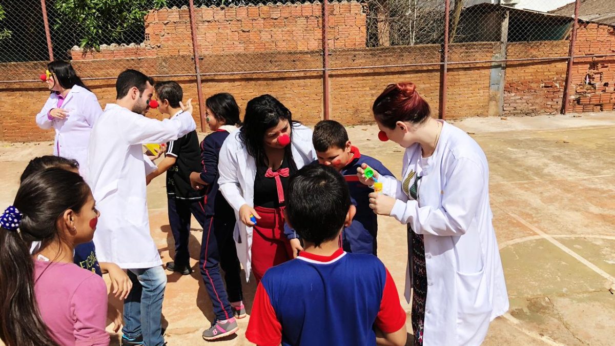 Estudiantes de Enfermería de Pedro Juan Caballero realizan trabajos comunitarios