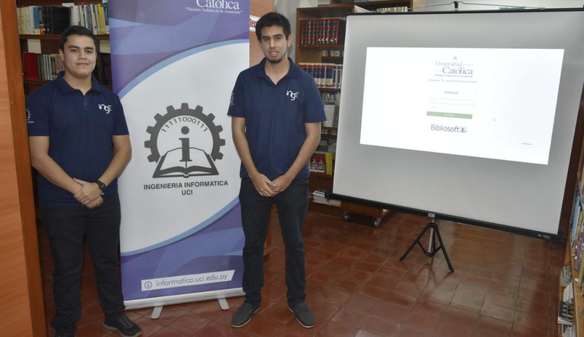 Estudiantes de Ingeniería Informática desarrollaron “Bibliosoft”