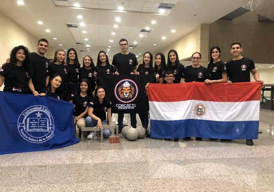 Estudiantes de Ingeniería Civil participaron del 61° Congreso Brasilero de Concreto