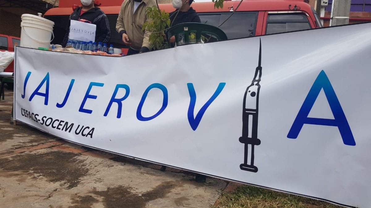 JAJEROVIA participa con éxito en jornada de vacunación anticovid a embarazadas