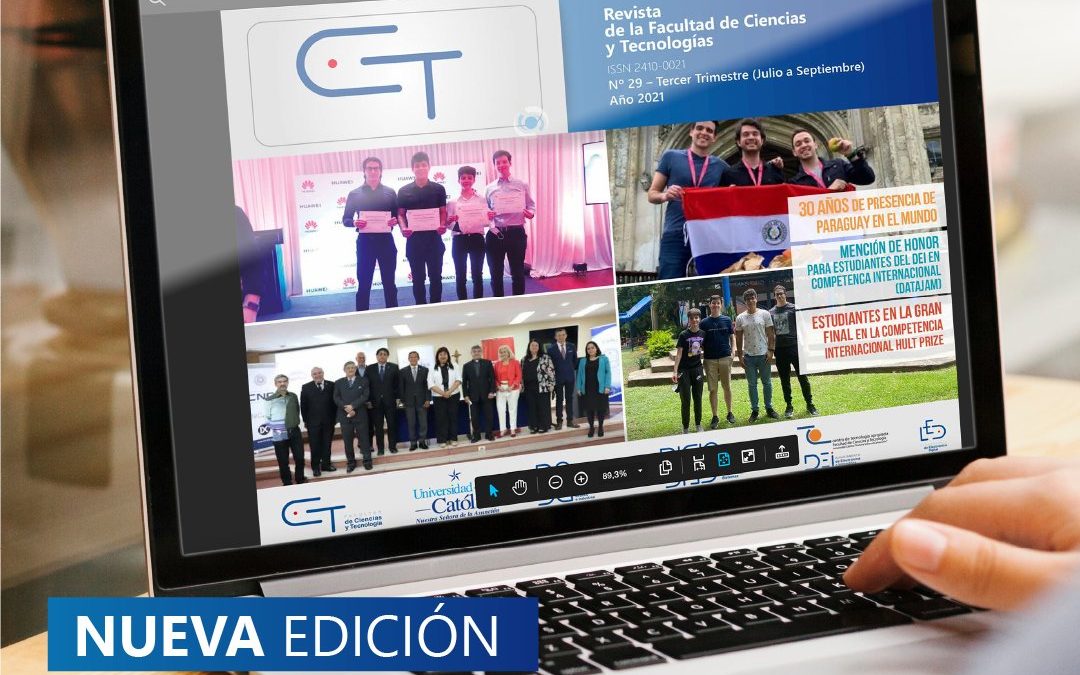 Revista CyT Edición N° 29 de la Facultad de Ciencias y Tecnología de la UC