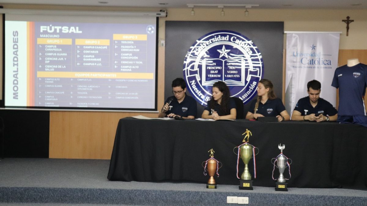 Lanzamiento oficial del torneo INTER UC y sorteo de grupos en competencia