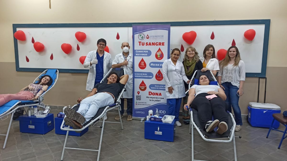 Tercera Jornada de donación de sangre «Sé un héroe, salvá una vida»