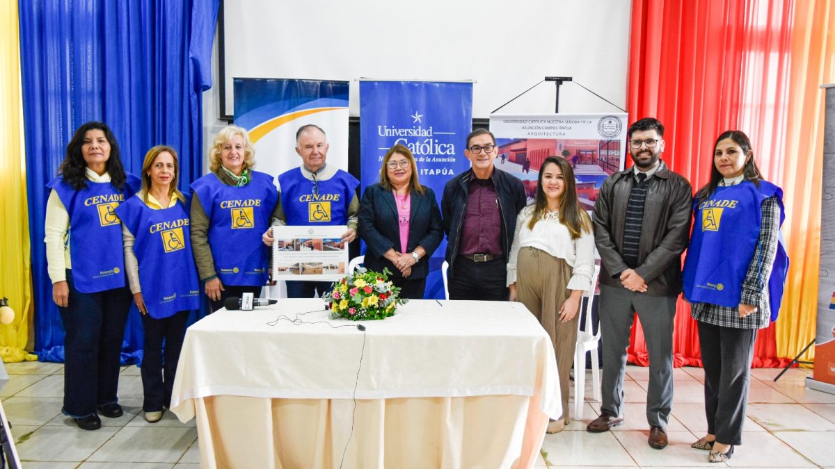 Campus Itapúa entrega proyecto de polideportivo adaptado a personas con discapacidad