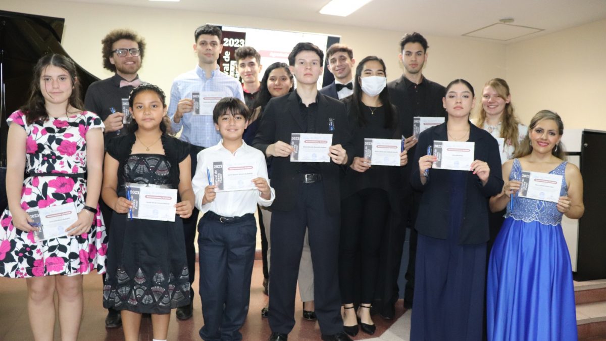 Clausura del primer Festival de Piano del Conservatorio de Música