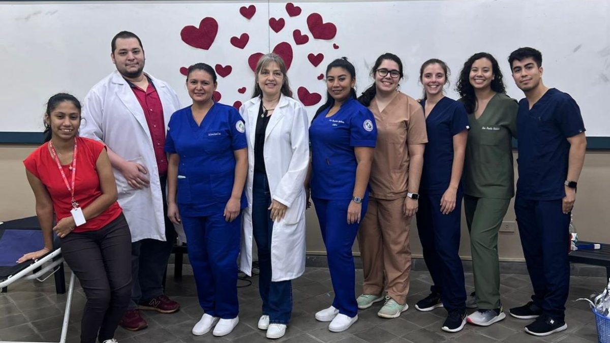 Estudiantes de salud participaron de jornada de donación de sangre