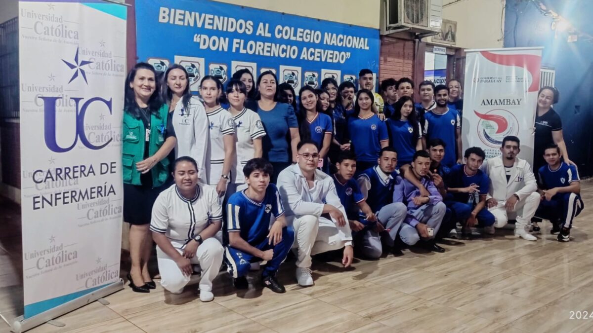 Enfermería de Pedro Juan Caballero realiza charla de sensibilización sobre el cáncer de próstata