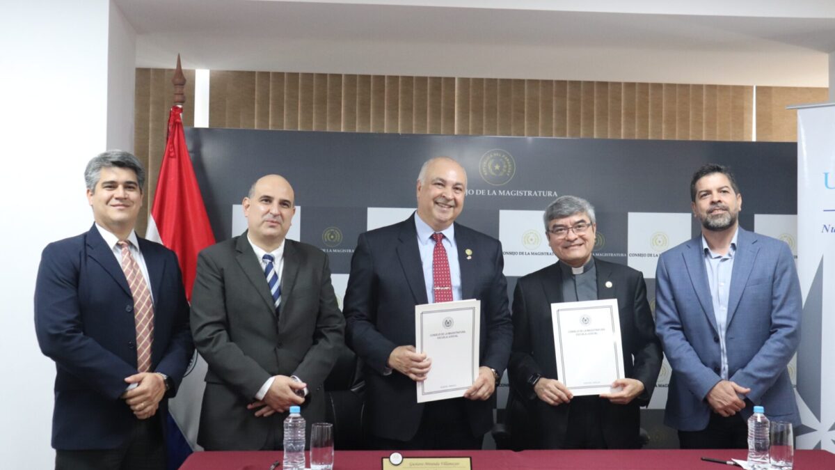 La Universidad Católica y el Consejo de la Magistratura firman importante acuerdo de colaboración