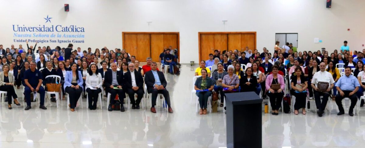 Congreso Diocesano de Educación Católica reúne a educadores católicos en San Ignacio Guazú