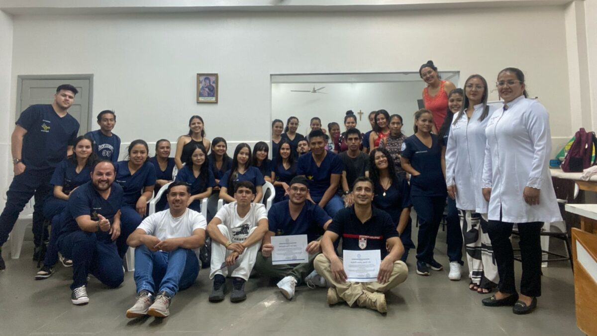 Jornada de hemocontrol en la carrera de Enfermería de Pedro Juan Caballero