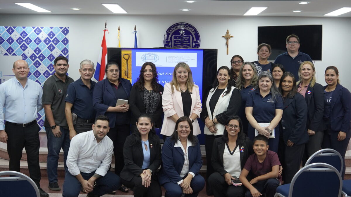Universidad Católica impulsa charla sobre Salud Emocional para colaboradores del Rectorado y Campus Asunción