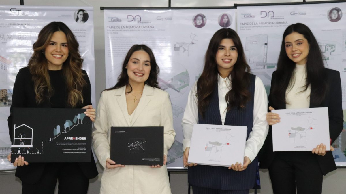 Movilidad Académica en Italia inspira proyectos de Tesis en Arquitectura