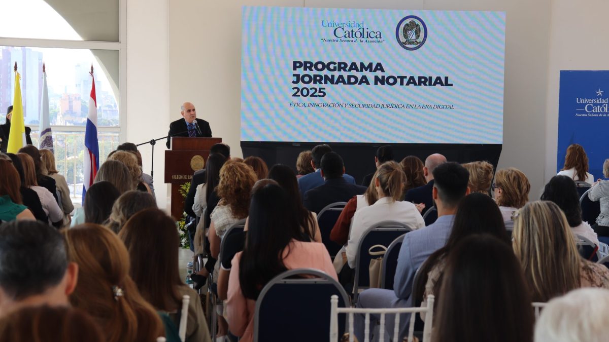 Primera Jornada Notarial 2025 abordó los desafíos de la Ética, la Innovación y la Seguridad jurídica en la era digital