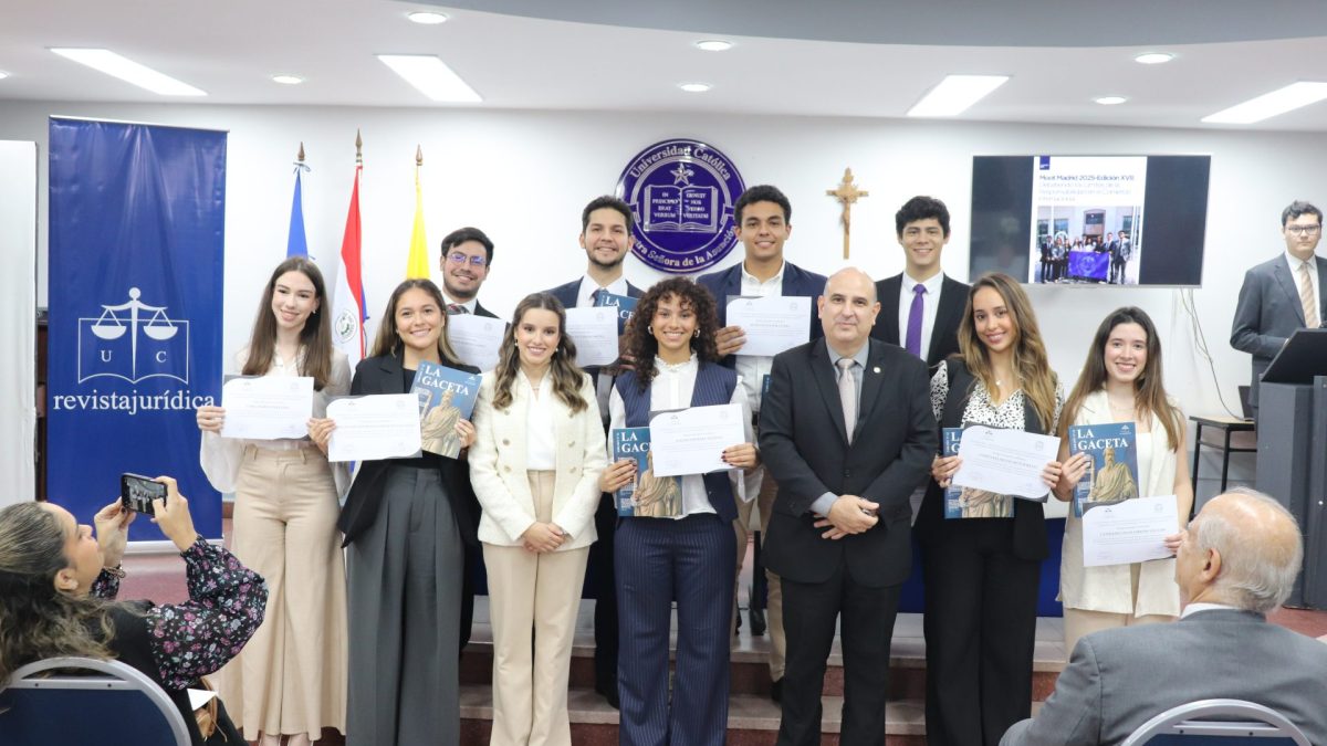 Se presentó la duodécima edición de la Gaceta Jurídica de la Universidad Católica