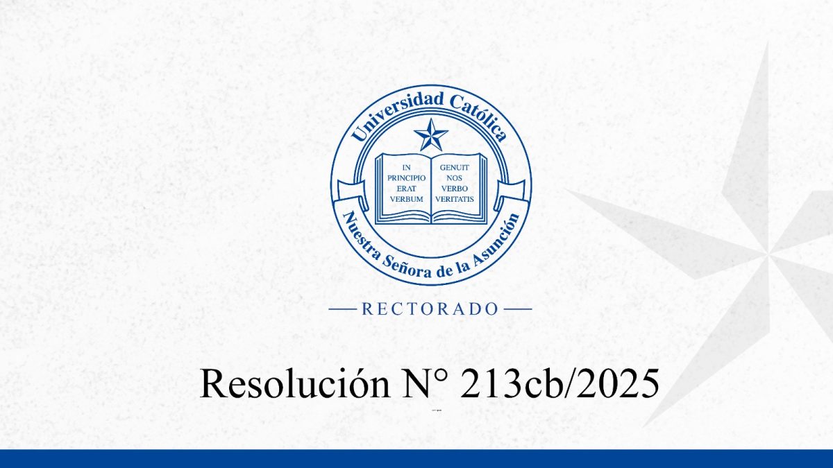 Receso de las actividades académicas y administrativas en la Universidad Católica «Nuestra Señora de la Atención»