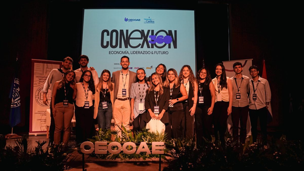 Con gran participación estudiantil, se realizó el Congreso “Conexión 360: Economía, Liderazgo y Futuro”
