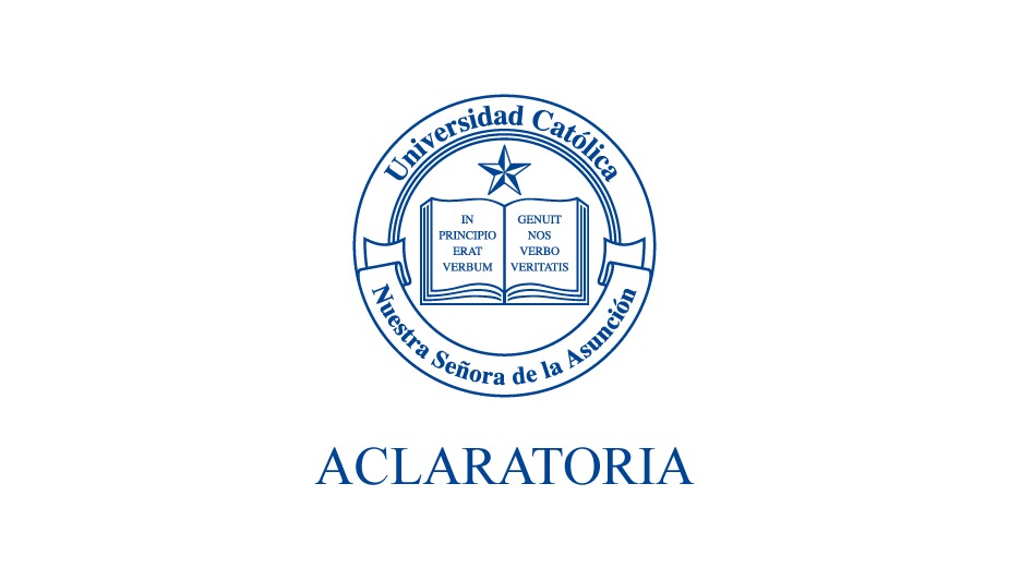 Aclaratoria de la UC en atención al comunicado difundido públicamente