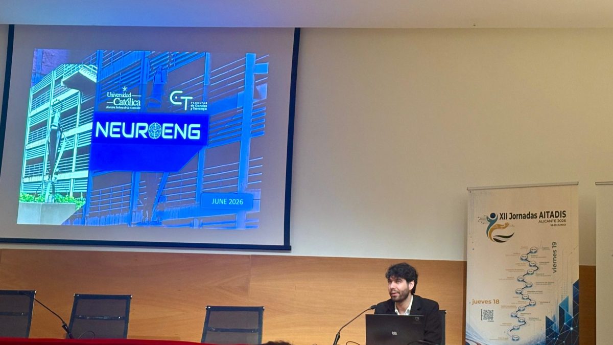 Investigador de la UC presentó trabajo en Congreso Internacional sobre Tecnologías de Apoyo en España