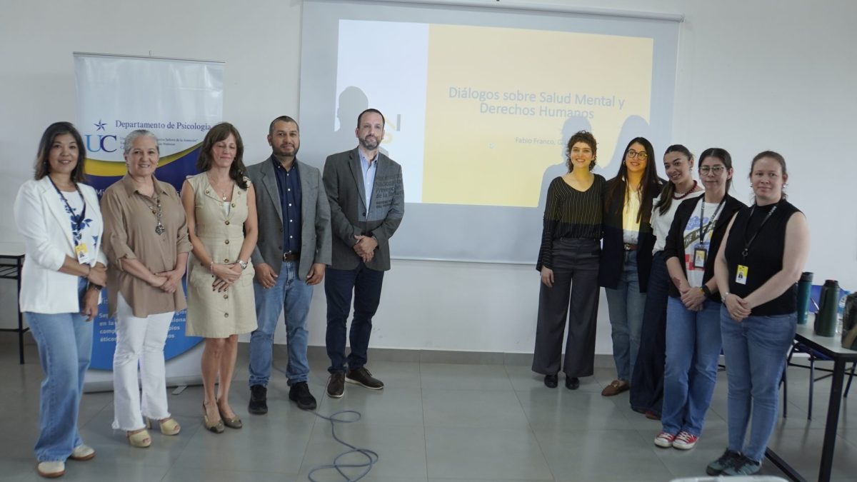 El Departamento de Psicología y el MNP dialogaron sobre “Salud Mental y Derechos Humanos”
