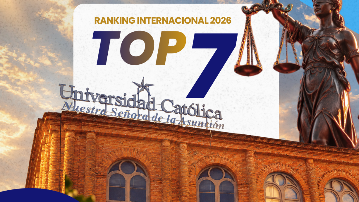 Destacan a la Universidad Católica como la mejor universidad privada del Paraguay para estudiar Derecho